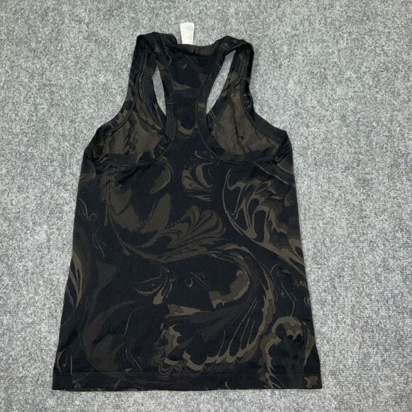 Athleta Shirt Womens S Black Momentum Seamless Tank Gym Yoga Runing - Picture 2 of 8